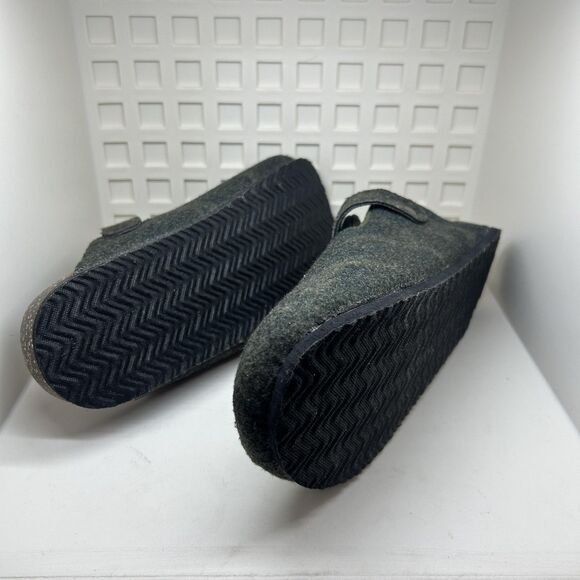 Camo Clog Shoes Mens Size 11 Gray Buckle Cork Footbed Slip On Slippers Comfort - Picture 4 of 9